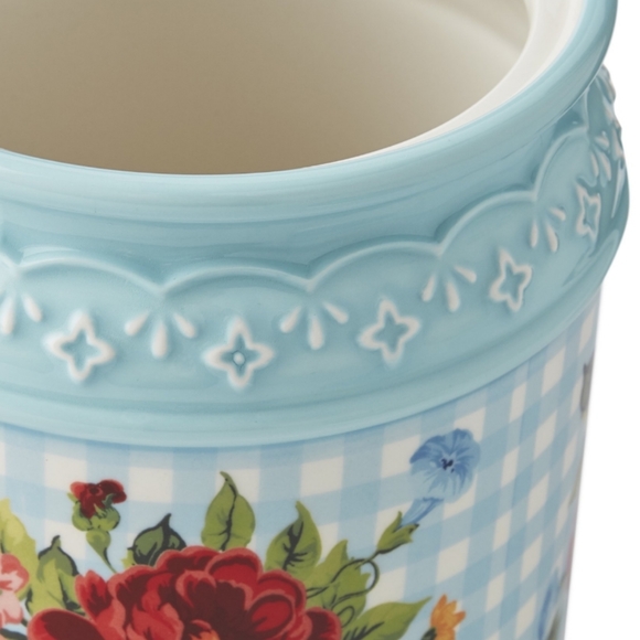 ❤️ New Pioneer Woman Happiness is Homemade Stoneware Cookie Jar - Picture 3 of 7